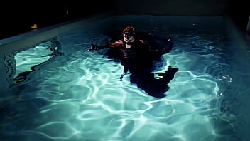 Preview 3 of Indian Maa Chele Codacodi Video - underwater in swimming pool Arya Grander