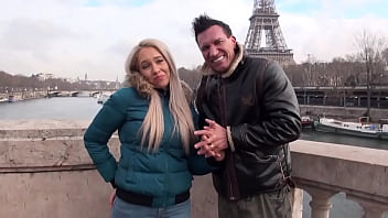Preview 1 of Horses Xxx Mp4 - Sextape d&#039_un vrai couple en voyage de noce &agrave_ Paris