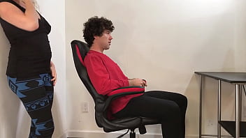 Preview 1 of Mom Sleep Son Focking Video - My stepmom helps me relax and cum - Matthias Christ