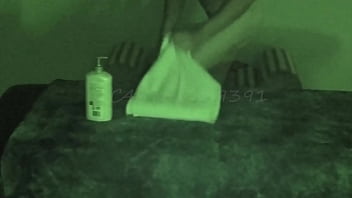 Preview 1 of Compilation Piss Porn - Masseuse with HUGE Tits Gives Erotic Massage