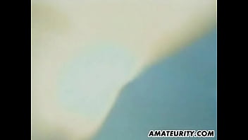 Preview 3 of Sannliyon Video - Amateur hottie sucks and fucks her boyfriend&#039_s cock like crazy