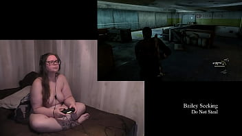 Preview 2 of Sunny Leon Sexy Movy - Naked Last of Us Play Through part 19