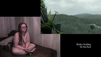 Preview 3 of Sunny Leon Sexy Movy - Naked Last of Us Play Through part 19