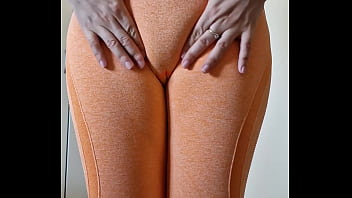 Preview 1 of Sissy In Satin - Stroking my puffy pussy and...