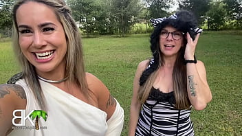 Preview 1 of Sexy Vedio Fast Time New - Slutty Influencers Suck Cock To Get Out Of Scary Situation! - Trailer