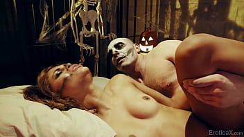 Preview 4 of Milf Cops Xxx - EroticaX - Sexy Zombie Romantic Halloween Surprise