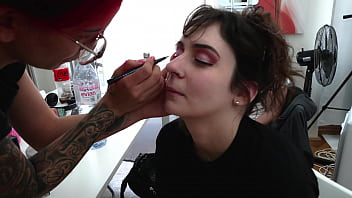 Preview 1 of Animalboy With Burro - behind the scene, perv trheesome atogm only anal with Vile Vixen and Natasha Ink, pissing, milk, spits, deep balls, crazy, rough sex