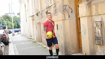Preview 1 of Animal Carton Xxx - Jawked - Futbol Player Florian Mraz Uses His Cock On Hung Antony Carter
