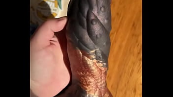 Preview 2 of New Korean Beeg Blood Coming - Obsessed with these gorgeous pieces that arrived from BardToys for me to review!  dildo is a medium Shadow Demon ...