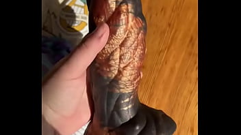 Preview 1 of New Korean Beeg Blood Coming - Obsessed with these gorgeous pieces that arrived from BardToys for me to review!  dildo is a medium Shadow Demon ...