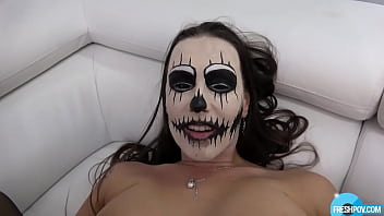 Preview 3 of Men To Men Orgy - Freaky Halloween Casting