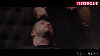 Preview 2 of New Xxx Nadia Ali - LETSDOEIT - Ukrainian Beauty (Sybil) Enjoys Luxurious Fantasy Fuck With Blindfolded BF (Adam Black)