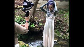 Preview 4 of Lusty Granny Margo - Behind the scene from my shooting with anna edd19.Do you wanna see more behind the scenes ? ------#inkedmodel #tat...