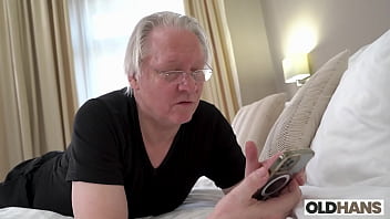 Preview 1 of Wwwaex Vdeo - It&rsquo_s time to Fuck,  Grandpa! Isabella Both fucks OldHans