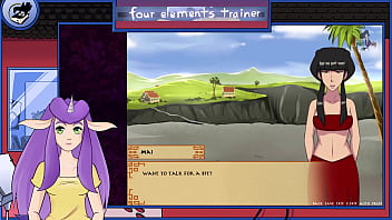 Preview 3 of Movie Shot - Avatar the last Airbender Four Elements Trainer Part 31 beach blowjob