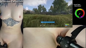 Preview 1 of Teal Amature Sex - &quot_Can you focus with that vibrator on your pussy?&quot_No,  but I love it when you distract me while I play!Here&#039_s the Rust fi ...
