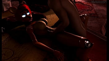 Preview 2 of Apolonia Party - Female Freddy gets fucked
