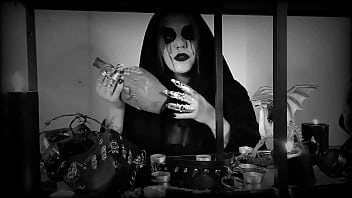 Preview 2 of Gang Bros - Dredda&#039_s sexy horror museun. Part 3,  Horny and squirting ancient demonic girl