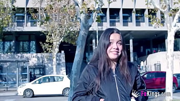 Preview 1 of Saxe Videno - Public exhibition and HARDCORE SEX! This amazing 19yo babe is sex-crazy!