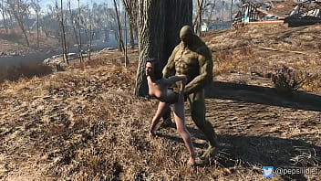 Preview 3 of Mom And Son Long Videos - Fallout 4 Strong and Nora