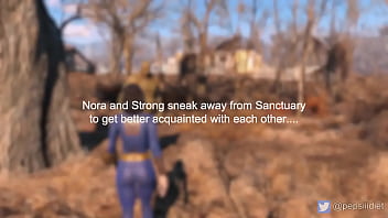 Preview 1 of Mom And Son Long Videos - Fallout 4 Strong and Nora