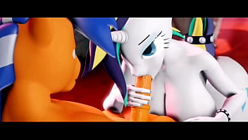 Preview 1 of Pwang Ass - Mlp mientras el hijo esta en la escuela los padres se divierten
