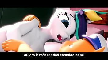 Preview 4 of Pwang Ass - Mlp mientras el hijo esta en la escuela los padres se divierten