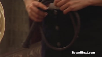 Preview 3 of Firnis - Big Ass Lesbian Slave Gets Whipped And Submitted To Madame