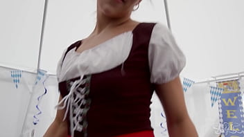 Preview 3 of Ashvari Ray Seks - Oktoberfucked / TransAngels  / download full from www.tafuck.com/tobe