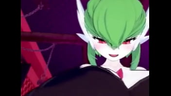 Preview 4 of Mommy Famyli - Gardevoir futanari Blowjob