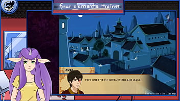 Preview 4 of Sex Dery - Avatar the last Airbender Four Elements Trainer Part 30 Shower fun