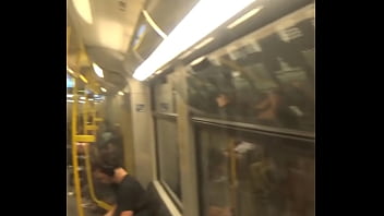 Preview 4 of Rape Boy Video - Urban nudist naked in the subway of Berlin