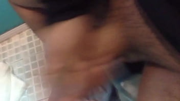 Preview 1 of Rasheai Sex - Lascivious paramour pissing on face to his naughty huzzy and fucks her ass to mouth.