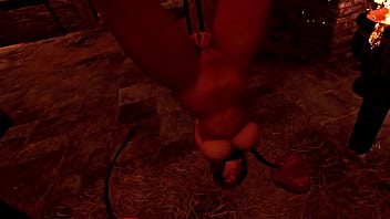 Preview 3 of Virus Ling - Slaves Of Rome Porn Game - Sex Slave Gets Whipped in Dungeons (Virtual Reality)