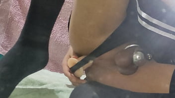 Preview 4 of Xxx Bhojpiri - Entrenando para alcanzar un orgasmo anal 25 cm