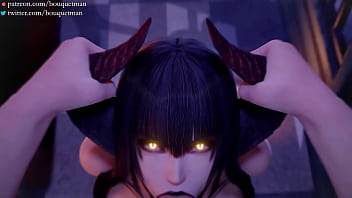 Preview 4 of Sit At Dad Penis - Black Pink Sfm Pmv