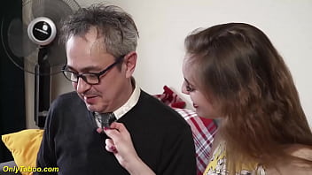 Preview 1 of Bilding Porn - skinny teen Vika Lita fucked by Stepdad