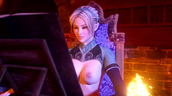 Preview 3 of Mollywood Actress Nude - Beautiful futanari elf fucking 3D animation