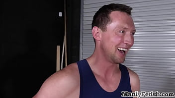 Preview 1 of Piss And Bite - Cosplay bottom barebacked n facialized by wrestling hunk