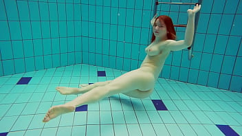 Preview 4 of Russian Anal House - Sexy Polish babe Marketa naked in the pool
