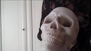 Preview 2 of Alliyah Chiwa - happy halloween with Chantal Channel