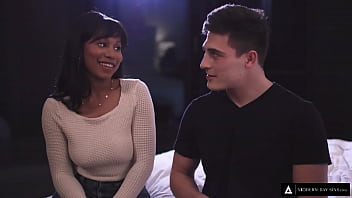 Preview 2 of Lebasion To Girls - MODERN-DAY SINS - Bubble Butt Teen Surprises Guy By Switching Places With BFF! RIDES DICK LIKE A PRO