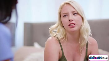 Preview 1 of Giat Lack Cock - Blonde facesits mums milf nurse friend