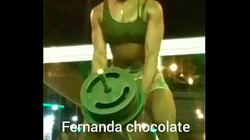 Preview 1 of Chote Bacco - Treinos da Fernanda chocolatte &eacute_ isso q ela faz  pra manter esse corpo a preta retinta do momento no porn&ocirc_ brasileiro