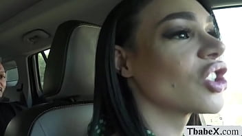 Preview 1 of Nikki Nine All Videoa - Transexual rides straight guys bbc while other ts blowjobs