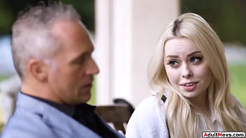 Preview 1 of Hd Sex Xxx Video Down Load - Tiny blonde suck n fucked by older lover