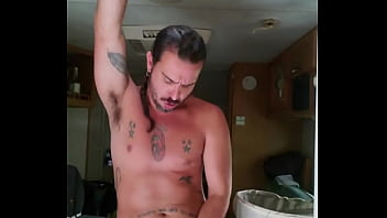 Preview 2 of Hot Mom Bathroom Fuck - nudist hippie routine