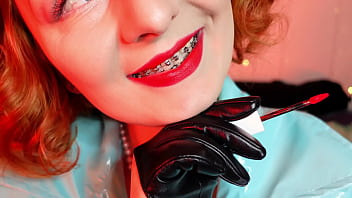 Preview 2 of Brazar Bab Dawk - ASMR video - LIPSTICK fetish (Arya Grander)
