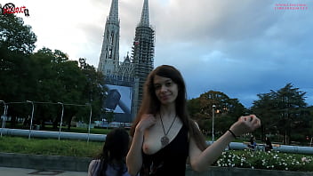 Preview 3 of Hema Punjabi Milf - Extreme flashing in Vienna - DOLLSCULT