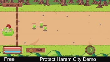 Preview 2 of Jany D - Protect Harem City Demo
